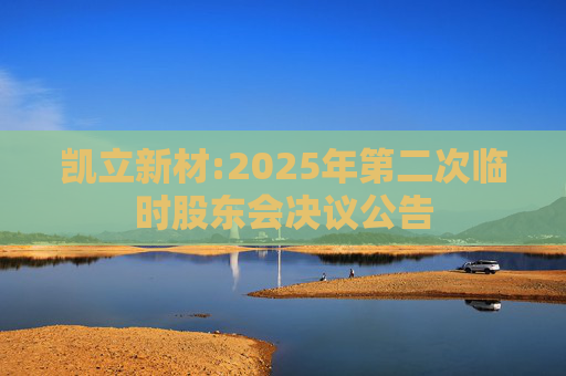 凯立新材:2025年第二次临时股东会决议公告