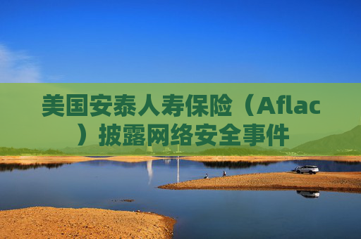 美国安泰人寿保险（Aflac）披露网络安全事件
