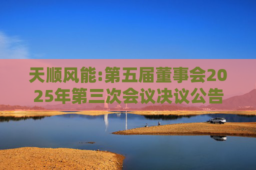 天顺风能:第五届董事会2025年第三次会议决议公告  第1张