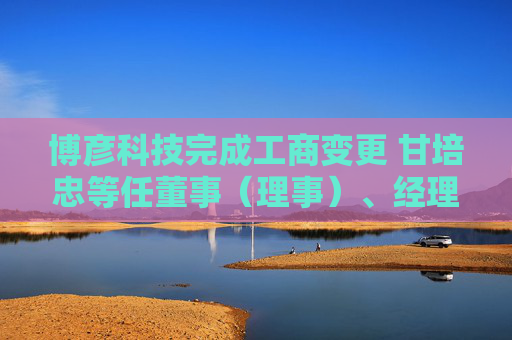 博彦科技完成工商变更 甘培忠等任董事（理事）、经理、监事  第1张