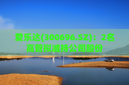 爱乐达(300696.SZ):2名高管拟减持公司股份 第1张 爱乐达(300696.SZ):2名高管拟减持公司股份 第1张