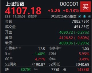 特高压概念爆发，沪指半日微涨0.13%