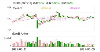 中绿电：公司暂不涉及RWA相关业务合作
