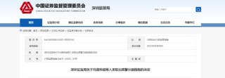 管理、财务、信披三面漏洞！瑞丰光电被责令改正 相关责任人被出具警示函