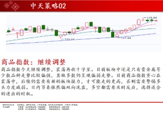 中天期货:商品指数继续调整 碳酸锂高位回落