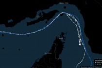 两道封锁卡住全球关键水道 霍尔木兹海峡鲜有油轮踪影