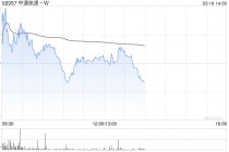 高盛：升中通快递-W目标价至203港元 上调经调整净利润预测