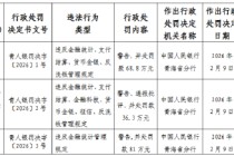 中国农业发展银行青海省分行因违反金融统计管理规定被罚81万元