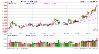 长江有色：13日氧化铝期价涨0.60% 交投平淡无奇