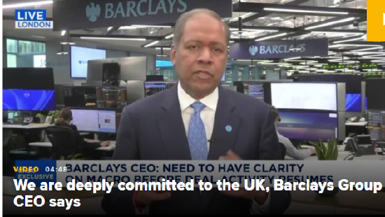 英国巴克莱银行Q1利润超预期，为关税可能导致的经济放缓做准备  第1张