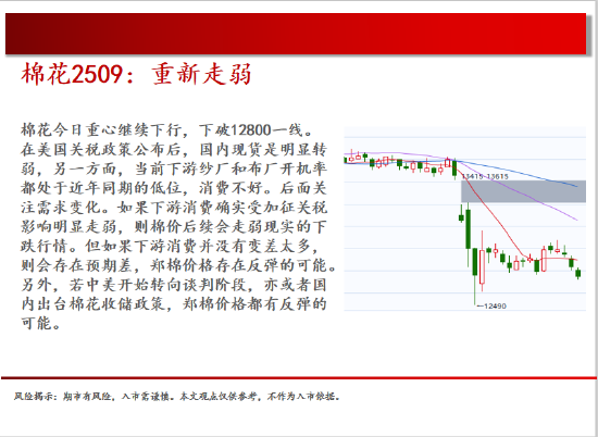 中天期货:棉花重新走弱 棕榈探底回升 第12张 中天期货:棉花重新走弱 棕榈探底回升 第12张