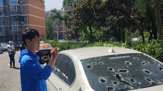 估损金额3.18亿元!应对冰雹,北京保险业在行动 第1张 估损金额3.18亿元!应对冰雹,北京保险业在行动 第1张