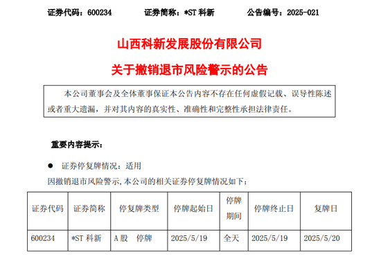 603363、600234!摘星摘帽!停牌 第2张 603363、600234!摘星摘帽!停牌 第2张