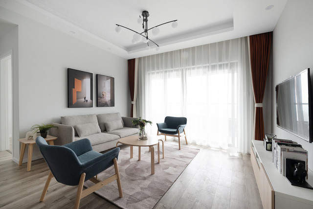 客厅门在中间时装修有哪些思路?装修要注意什么? 第1张 客厅门在中间时装修有哪些思路?装修要注意什么? 第1张