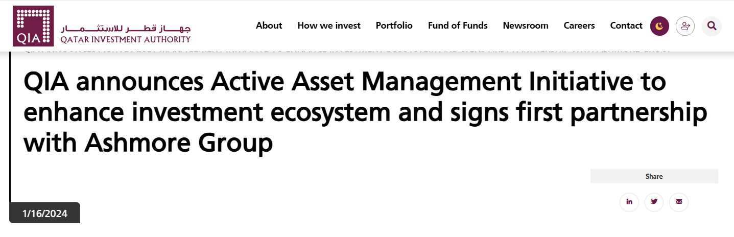 卡塔尔设立2亿美元股票基金 吸引境外资管机构落地 第2张 卡塔尔设立2亿美元股票基金 吸引境外资管机构落地 第2张