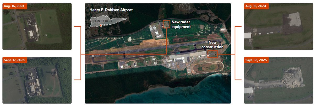 英媒发现美军正在升级一处废弃海军基地,“可能想恐吓马杜罗” 第5张 英媒发现美军正在升级一处废弃海军基地,“可能想恐吓马杜罗” 第5张