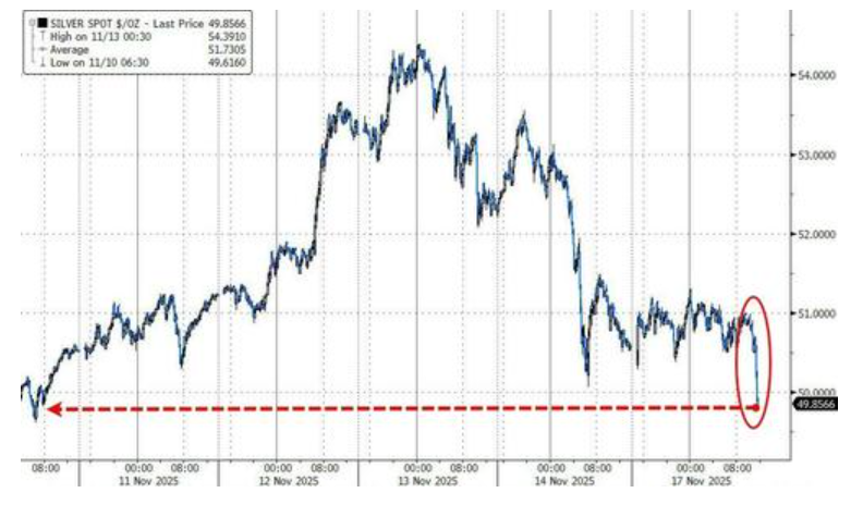 科技股、币圈、黄金“三杀”,美股跌破关键支撑位,美国市场遭遇“全面抛售” 第15张 科技股、币圈、黄金“三杀”,美股跌破关键支撑位,美国市场遭遇“全面抛售” 第15张