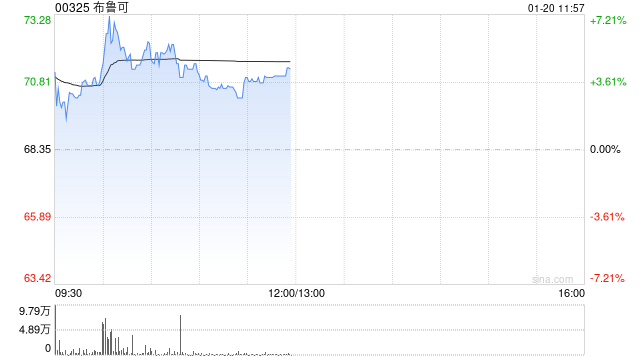 布鲁可午前涨超4% 公司IP体系及产品矩阵不断丰富  第1张
