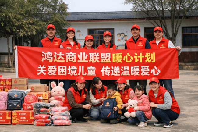 鸿达商业联盟坚持商业向善理念 用暖心计划传递信任与希望 第1张 鸿达商业联盟坚持商业向善理念 用暖心计划传递信任与希望 第1张