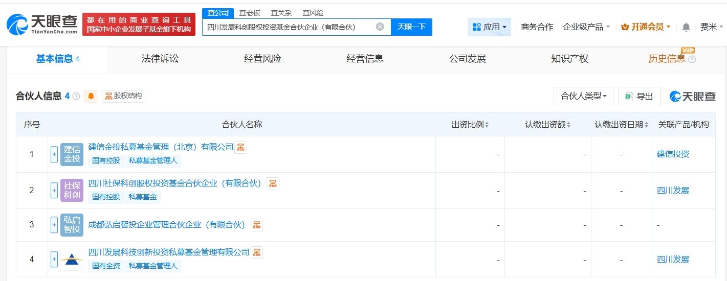 四川发展科创股权投资基金成立 出资额约101.2亿 第2张 四川发展科创股权投资基金成立 出资额约101.2亿 第2张