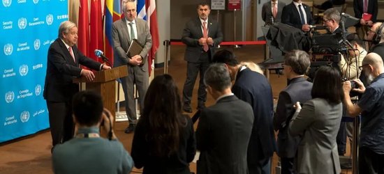 联合国秘书长警告:世界正处在更大范围战争的边缘! 第1张 联合国秘书长警告:世界正处在更大范围战争的边缘! 第1张