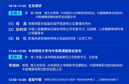 顶级阵容齐聚！乐城这场大会共探健康保险未来新生态，最新议程→  第3张